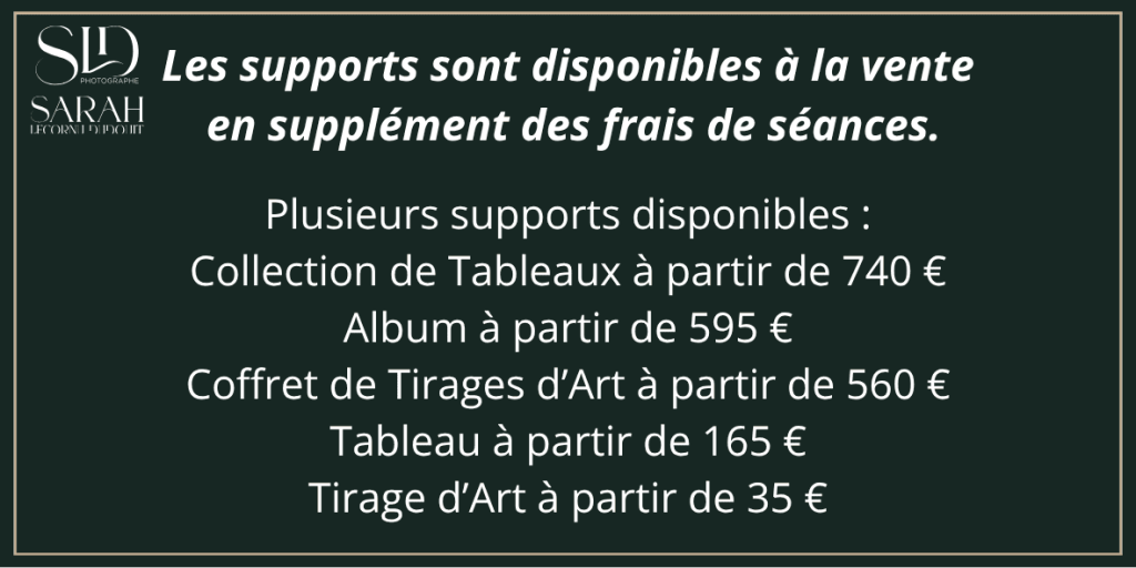 tarifs support studio